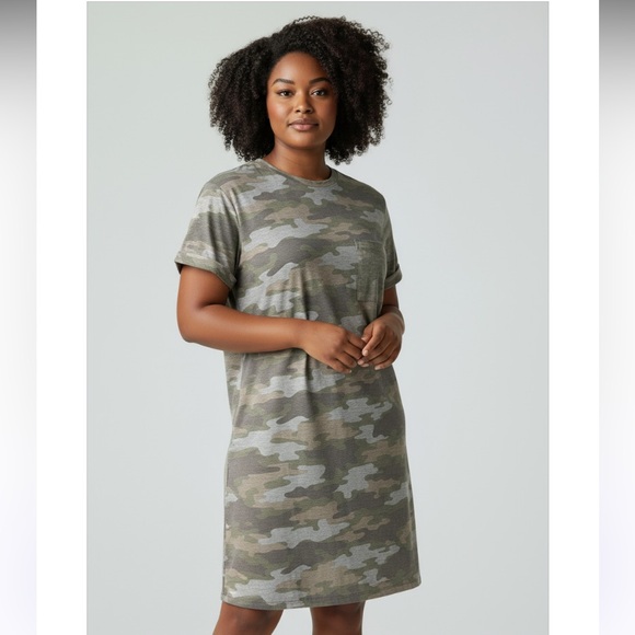 Eddie Bauer Camo Dress SIze XL - Picture 1 of 5